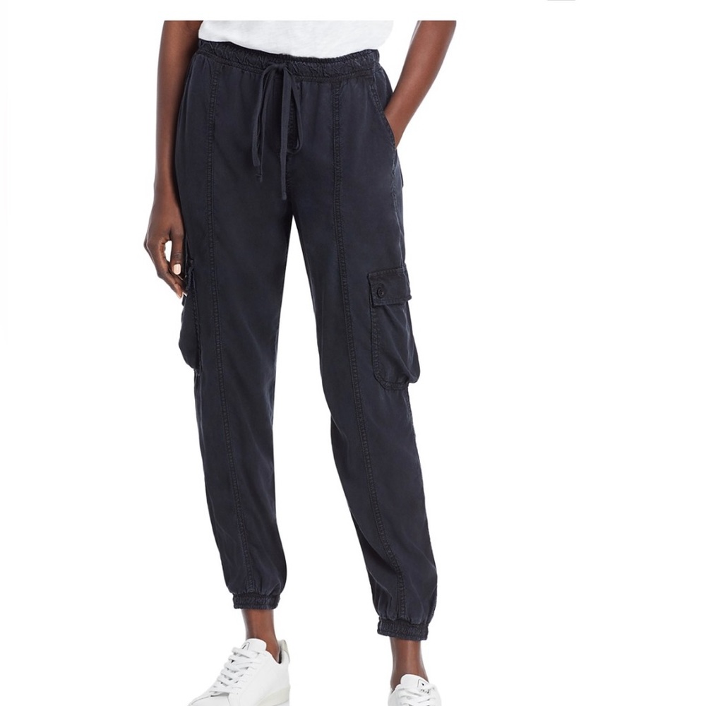 Bella Dahl Cropped Cargo Track Pants